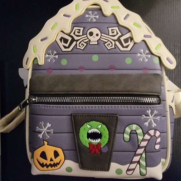 Bioworld Nightmare Before Christmas Gingerbread backpack - Picture 1 of 6